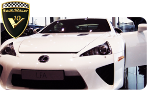 SoundRacer V10J with Lexus LFA sound